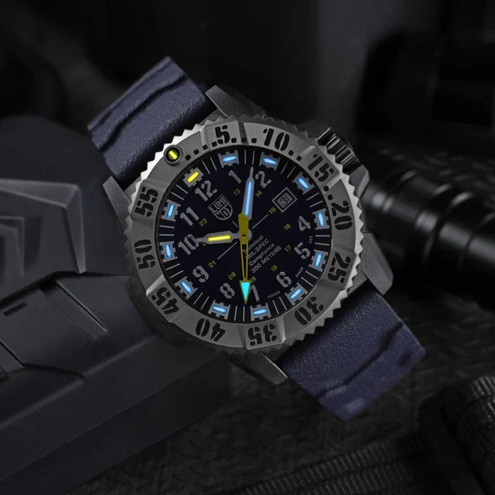 MIL-SPEC Inspired 46mm Military Watch / Diver's Watch Set - XL.3355.SET - Image 3