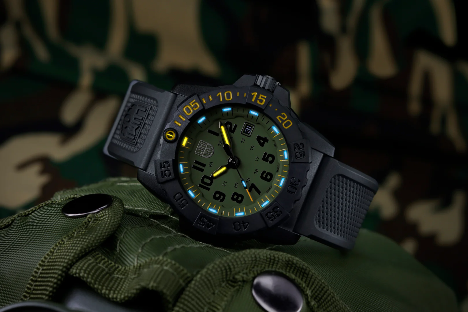 Navy SEAL Foundation 3500 Series Green Face Watch Set - XS.3517.NSF.SET - Image 9