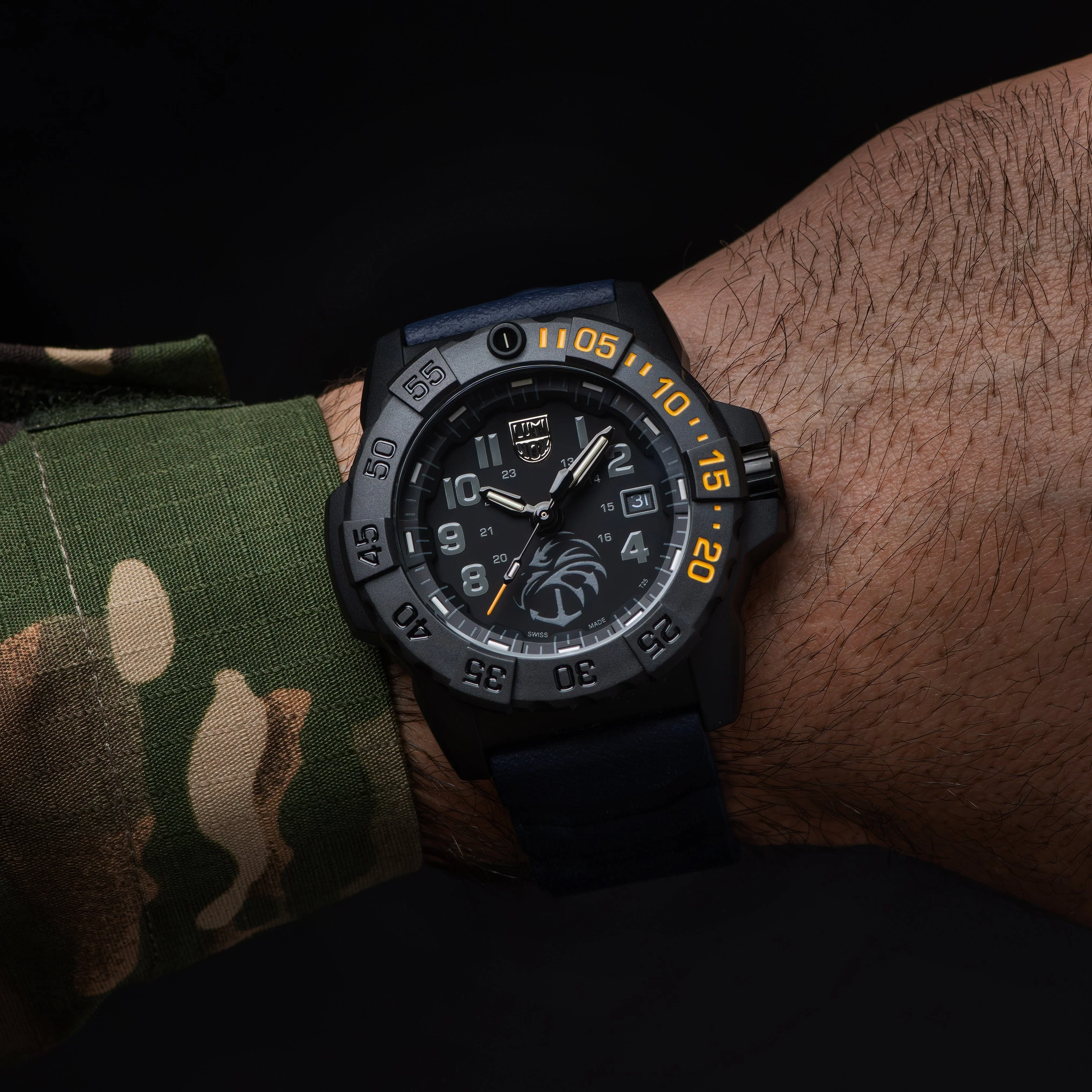 Navy SEAL Foundation The Guardian, 45mm military, diver's watch - XS.3505.NSF.N - Image 11