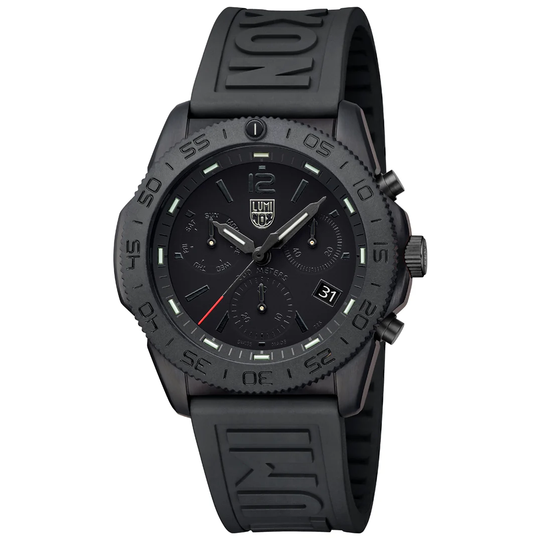 XS.3141.BO.1 Pacific Diver Blackout Chronograph Men's Watch - XS.3141.BO - Image 10