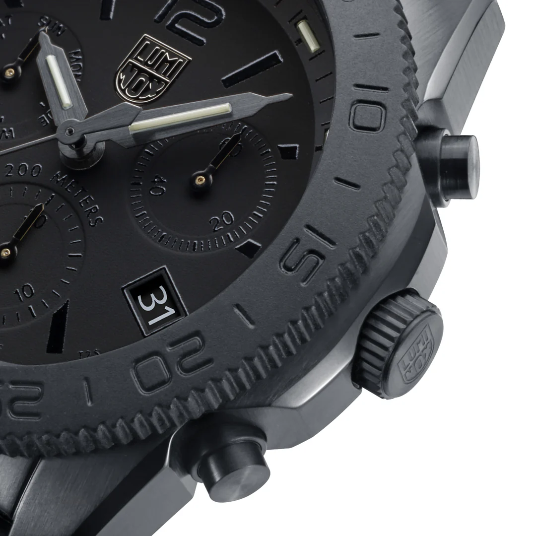 XS.3141.BO.1 Pacific Diver Blackout Chronograph Men's Watch - XS.3141.BO - Image 5