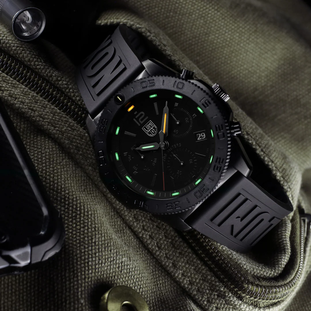 XS.3141.BO.1 Pacific Diver Blackout Chronograph Men's Watch - XS.3141.BO - Image 6