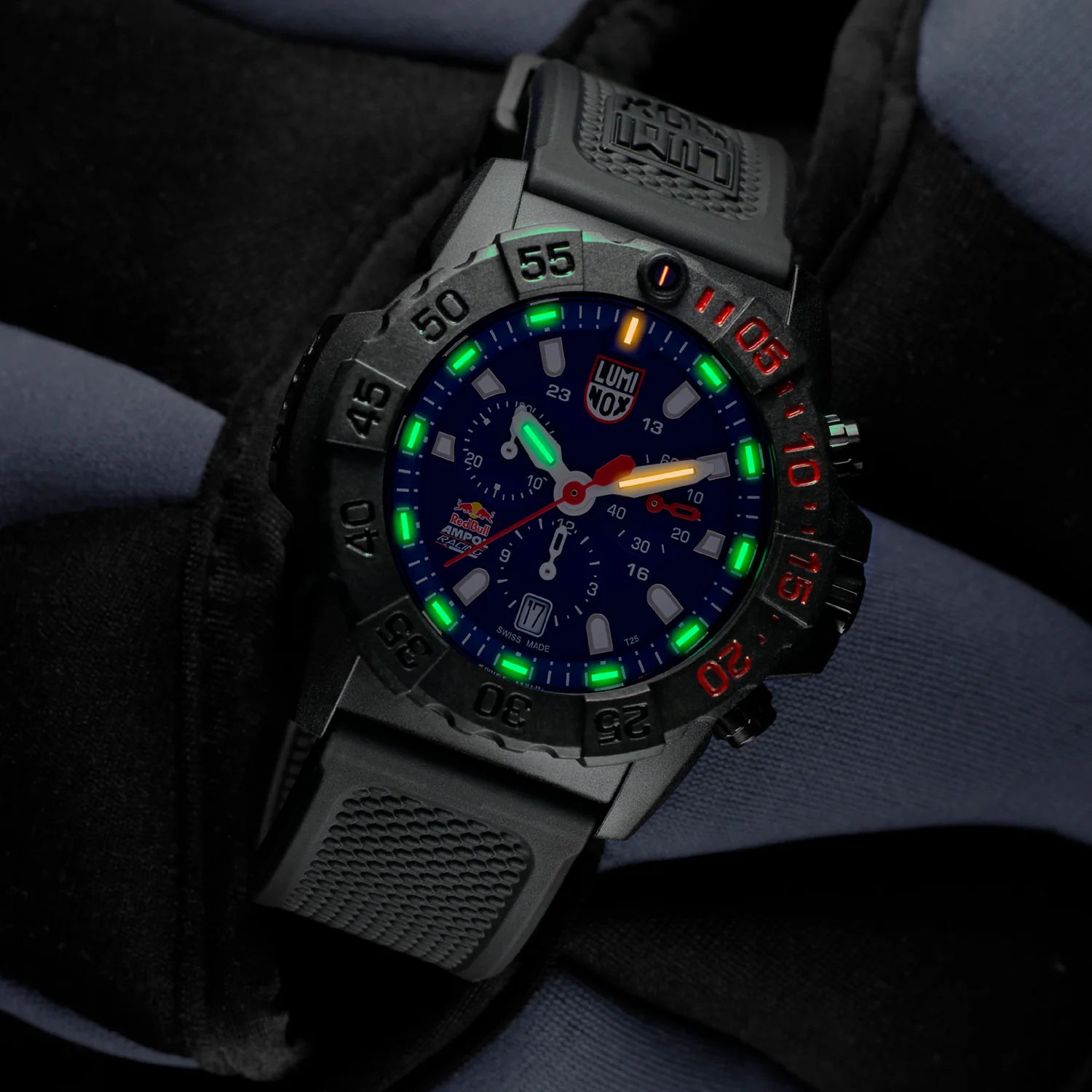 XS.3581.EY.ARB Red Bull Racing Navy SEAL 46mm Men's Watch - XS.3581.EY.ARB - Image 6